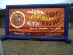 popular inflatable zorb ball ramp