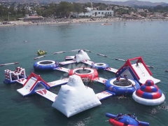 Custom design outdoor adults giant inflatable floating water park