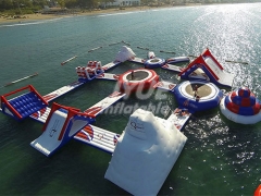 Custom design outdoor adults giant inflatable floating water park