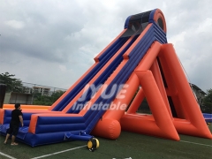 20m Altura loco diapositiva gigante tobogán inflable comercial para adultos