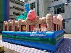 juegos infantiles inflables inflables de la ciudad de la diversión