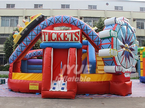 Giant inflatable playground inflatable castle fun city