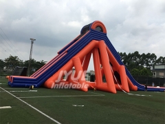 20m Altura loco diapositiva gigante tobogán inflable comercial para adultos