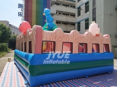 juegos infantiles inflables inflables de la ciudad de la diversión