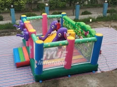 Giant inflatable playground inflatable castle fun city