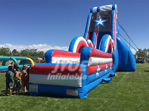 Most popular plastic giant inflatable water slide