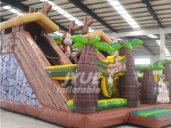 On sale indoor outdoor inflatable playground fun city