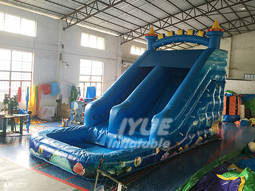 Inflaatble Fish Water Slide