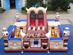 Giant inflatable playground inflatable castle fun city