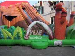 Parque de Diversiones al aire libre Diversión Tierra Inflable Fun City