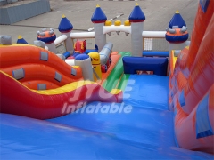 0.55mm PVC PLATO gigante interesante parque acuático diversión / diversión ciudad para niños
