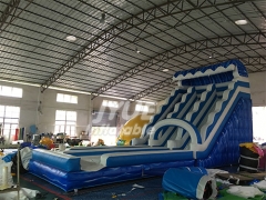 Blue wave gonflable china inflatable super water slide with free blower