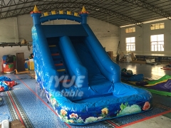 Inflaatble Fish Water Slide