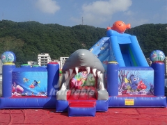 Inflatable fun city bouncer park