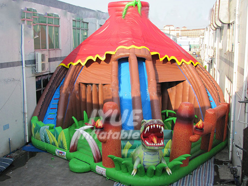Parque de Diversiones al aire libre Diversión Tierra Inflable Fun City