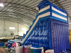 Blue wave gonflable china inflatable super water slide with free blower