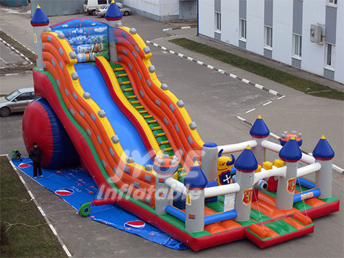0.55mm PVC PLATO gigante interesante parque acuático diversión / diversión ciudad para niños