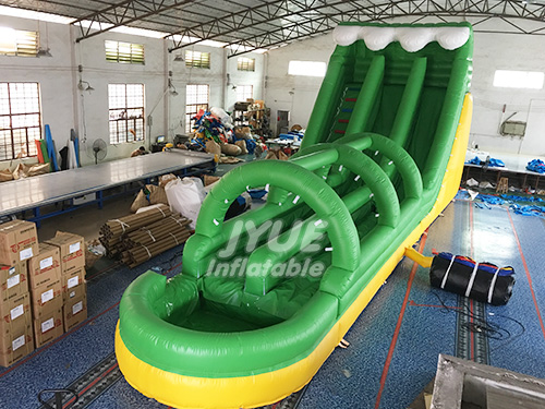 Inflatable Slide With  Pool