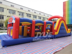 Campo de obstáculos inflable Adulto comercial Bouncer Bouncer