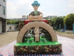Campo de obstáculos inflable Adulto comercial Bouncer Bouncer