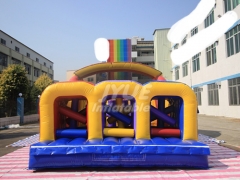 Campo de obstáculos inflable Adulto comercial Bouncer Bouncer