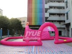 Juegos de deporte inflable gigante, inflables, pista de Atletismo