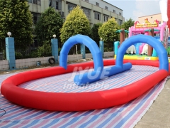 Juegos de deporte inflable gigante, inflables, pista de Atletismo
