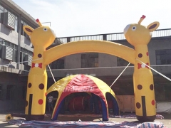 popular inflatable zorb ball ramp