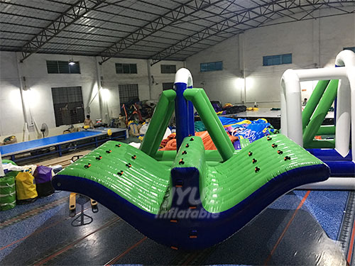 water play inflatable pool toy seesaw
