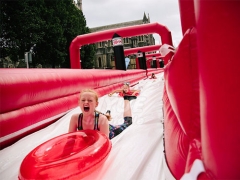 longest extreme city inflatable water slide