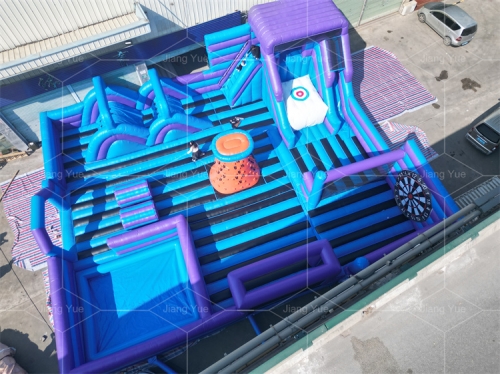 Giant Inflatable Castle Park Outdoor Inflatable Amusement Park Fun City Outdoor Trampoline Theme Park for Kids