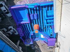 Giant Inflatable Castle Park Outdoor Inflatable Amusement Park Fun City Outdoor Trampoline Theme Park for Kids