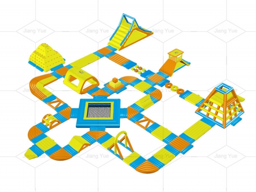 Wholesale Inflatable Water Park Equipment Floating Sea Water Amusement Facilities