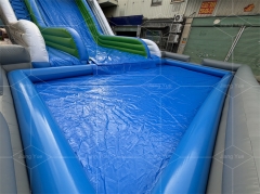 20m Long Giant Inflatable Screamer Water Park Slide Customized Inflatable Hippo Water Sldie