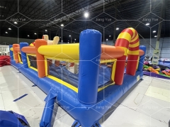 Fun World Outdoor Inflatable Play Park for Kids PVC Tarpaulin Funcity Bouncy House