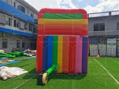 Rainbow Inflatable Slide for Pool Summer Swimming Pool Slide Inflatable Water Slide for Kids and Adult