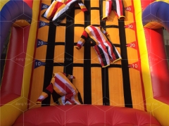 Commercial Most Popular Inflatable Games Hook and Loop Sticky Wall Inflatable Game