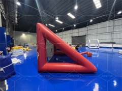 Portable Inflatable Soccer Goal for Shootout Football Shooting Target Post with Gate for Parties and Events