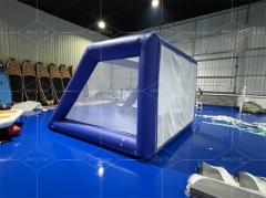 Inflatable Free Kick Soccer Game Durable Inflatable Soccer Goal with Balls