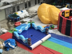 Inflatable Mechanical Surfing Simulator Swing Blow up PVC Material Customizable Size