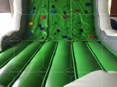Playground Toys Outdoor Funny Game Tower Inflatable Rock Climbing Wall PVC Material