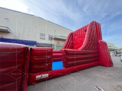 Portable Inflatable Zip Line Slide ,New Ropeway Game Bounce Zip Line