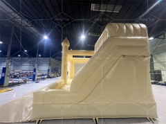 Inflatable Bounce Combo Bounce Castle Commercial Inflatable White Bounce