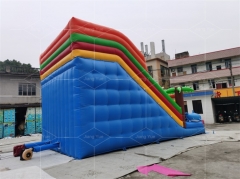 Large Inflatable Pool Slide, Jungle Theme Giant Inflatable Pool Slide