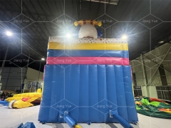 Hot New Design Carnival Clown Inflatable Trampoline Castle Slide