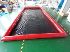 Environmentally Friendly Mobile Wash Mat Inflatable Car Wash Mat