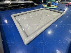 Portable Inflatable Car Wash Water Containment Mat Foam Berm Mat for Car Cleaning