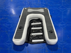 Factory Direct Dog Plank Ladder Climbing Platform With Non-Slip Pad Inflatable Dog Plank and Slide Ramp