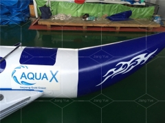 Airtight 8 Persons Inflatable Bananas Boat on Water