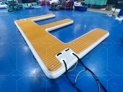 Factory Direct Sale Jet Ski Floating Dock Inflatable Motor Boat Dock